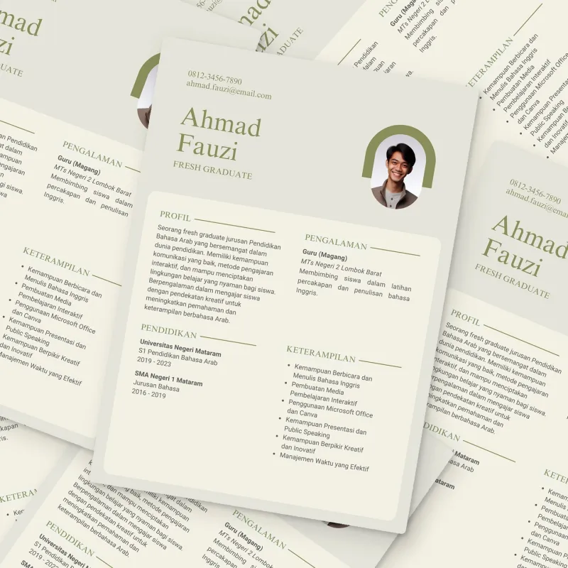 CV Design - Desain curriculum vitae